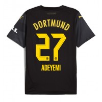 Camiseta Borussia Dortmund Karim Adeyemi #27 Visitante Equipación 2024-25 manga corta